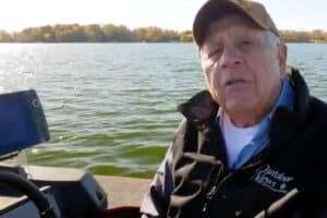Terry Tuma On The Boat