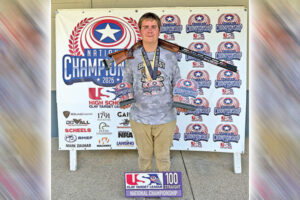 Minnesota high school trapshooter claims national clay crown after